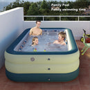 Piscina inflável Blow Up para adultos, PVC multifuncional, espessado, dobrável, portátil, grande capacidade, quintal